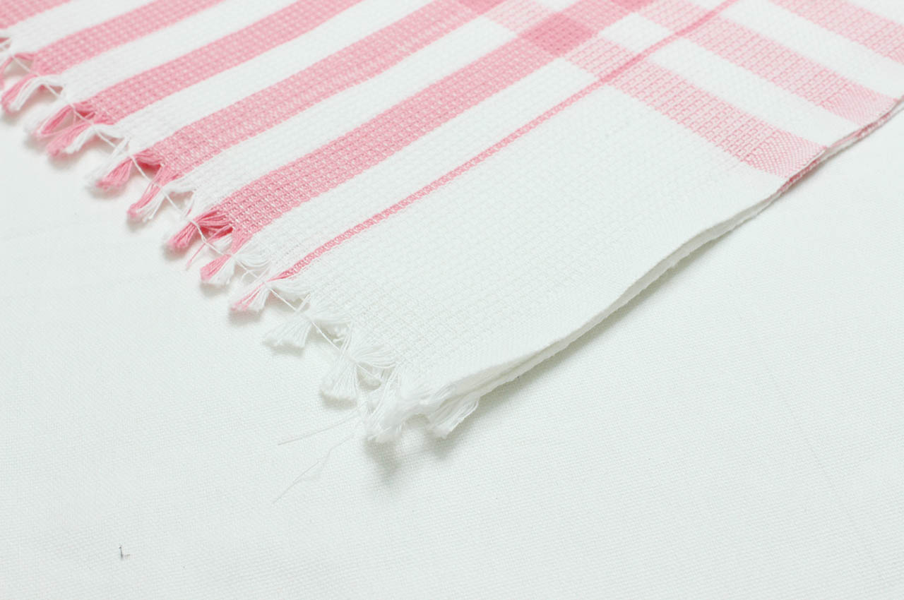 Gingham Bath Towel (33*64 Inches) Set of 2 Pc